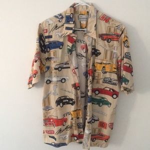 Reyn Spooner Hawaiian shirt, Mustang  print.sz L